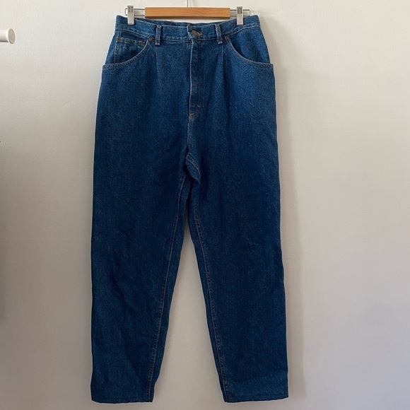 Vintage LEE High Waisted Tapered Leg Mom Fit jeans - Picture 1 of 5